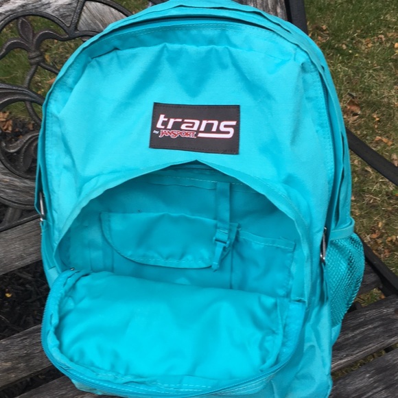 Jansport “Trans” backpack adjustable straps aqua - Picture 5 of 7